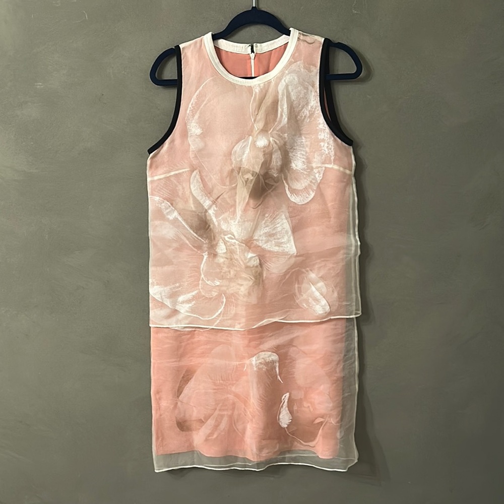 Roma Pink Sleeveless Sheath Dress for Wedding Guest